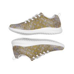 Satin Serenity Texture Women's Athletic Shoes