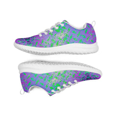 Chenille Circuit Texture Women's Athletic Shoes