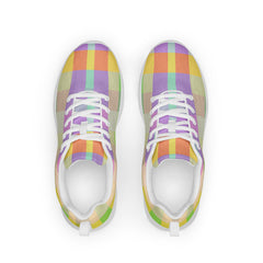 Take on the track in technicolor with Rainbow Rush athletic shoes, blending premium comfort with a burst of color.