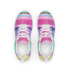 Bright and bold Women's Athletic Shoes for cardio, bringing carnival vibes to your fitness gear.