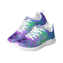 Chenille Circuit Texture Women's Athletic Shoes