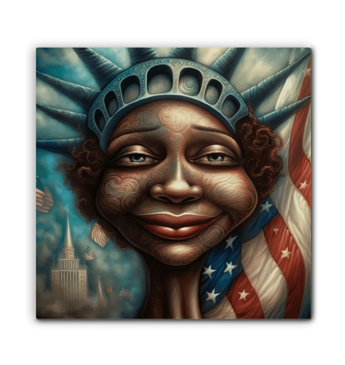 Yankee Doodle Dandy Wrapped Canvas - Beyond T-shirts