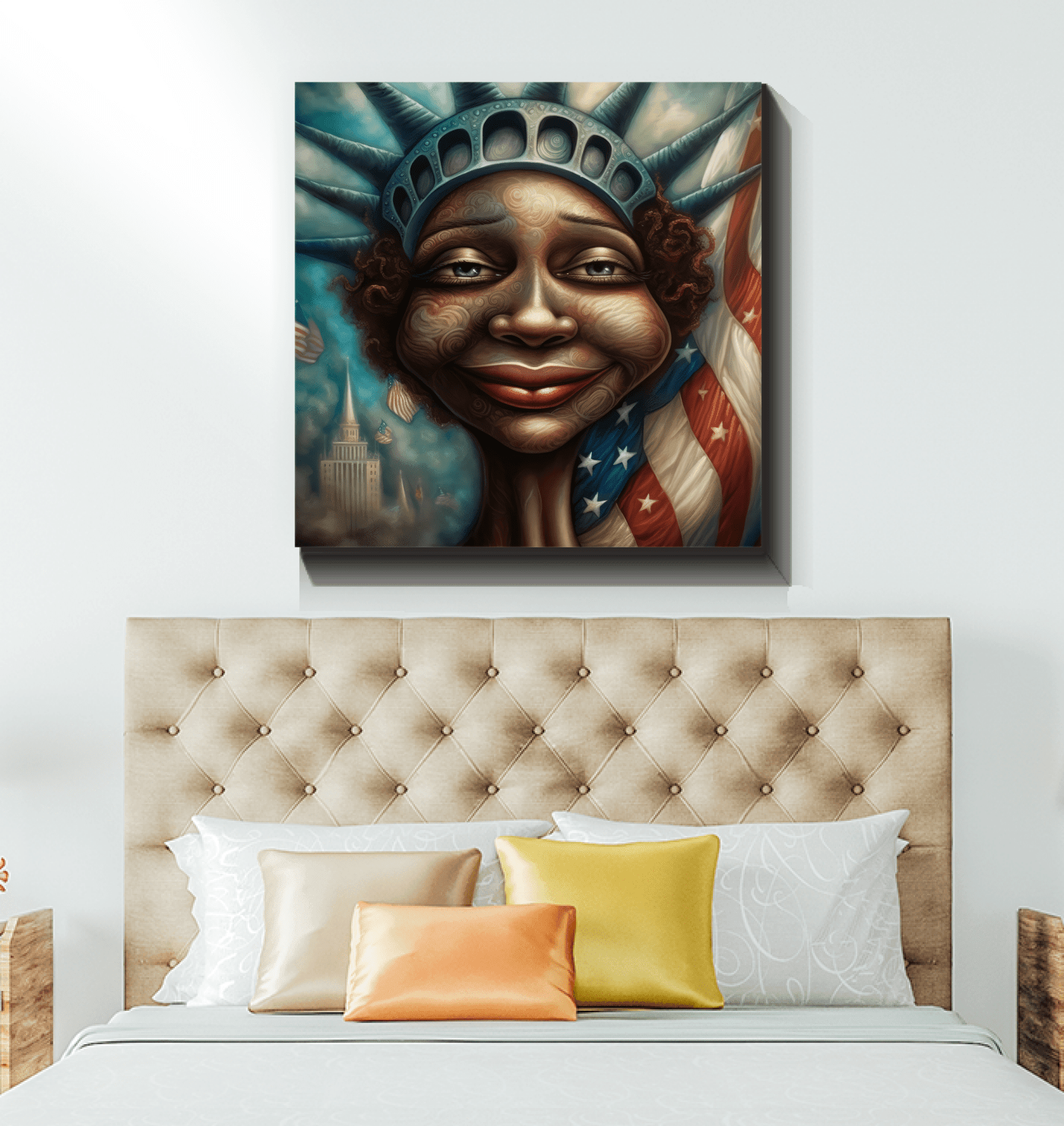 Yankee Doodle Dandy Wrapped Canvas - Beyond T-shirts