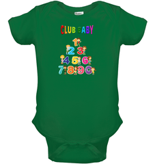 1,2,3,4 Baby Onesie | Club Baby - Beyond T-shirts