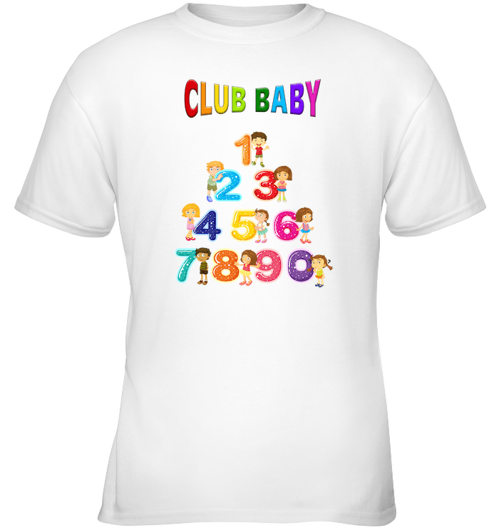 1,2,3,4 Kids Classic Tee | Club Baby - Beyond T-shirts