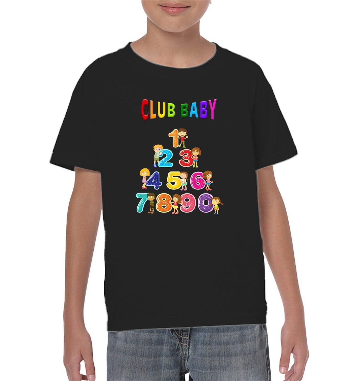 1,2,3,4 Kids Classic Tee | Club Baby - Beyond T-shirts