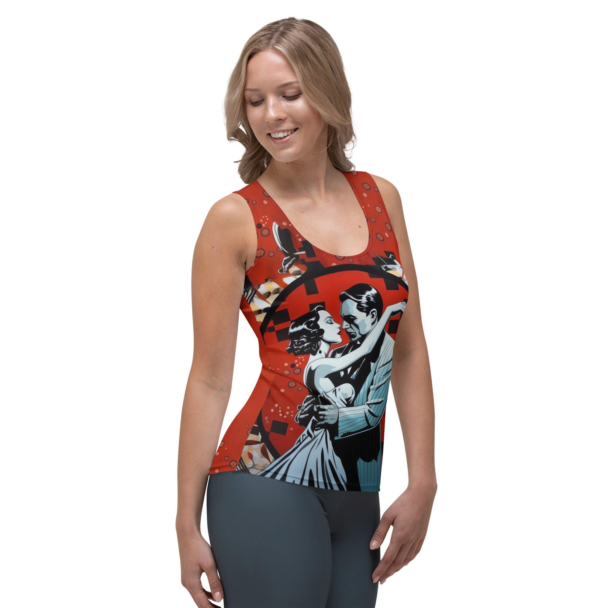 A Beautiful Partnership Sublimation Tank Top Towel - Premium Quality Fabric