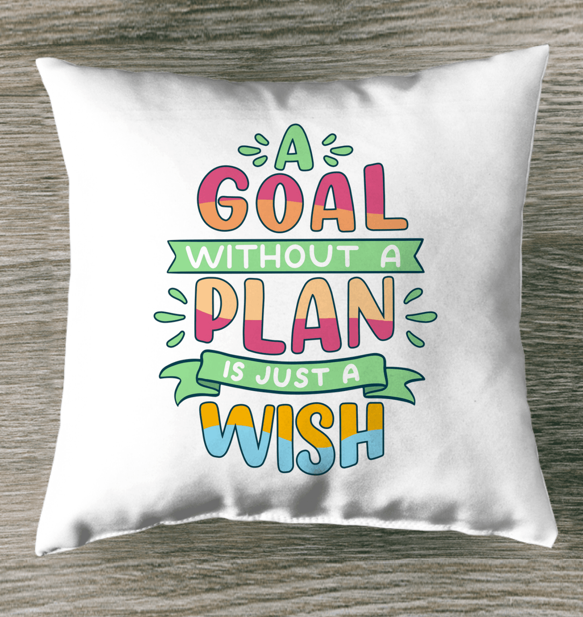 A Goal Indoor Pillow - Beyond T-shirts