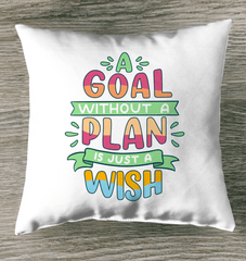 A Goal Indoor Pillow - Beyond T-shirts