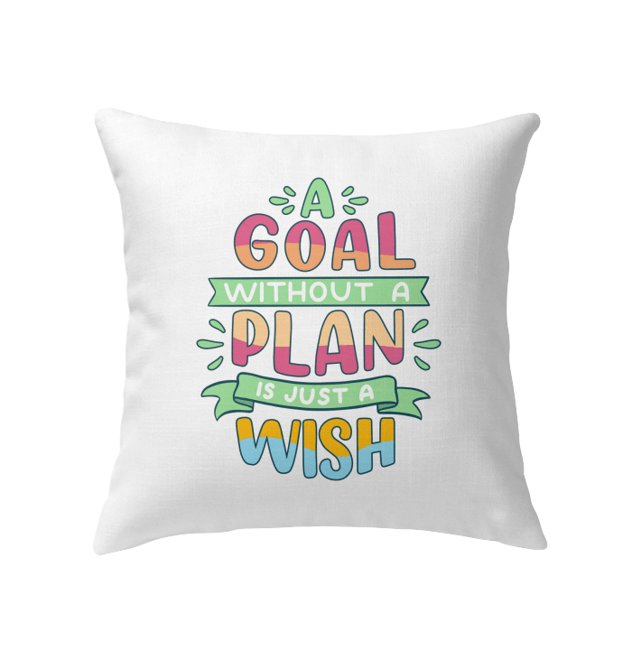 A Goal Indoor Pillow - Beyond T-shirts