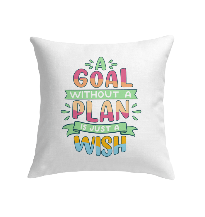 A Goal Indoor Pillow - Beyond T-shirts