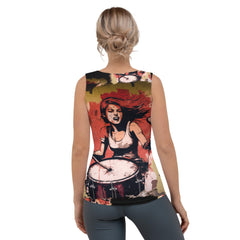 A Rhythm All Her Own Sublimation Cut & Sew Tank Top - Beyond T-shirts