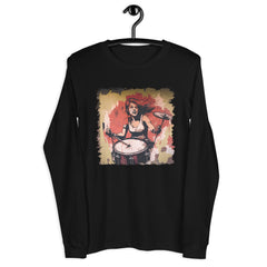 A Rhythm All Her Own Unisex Long Sleeve Tee - Beyond T-shirts