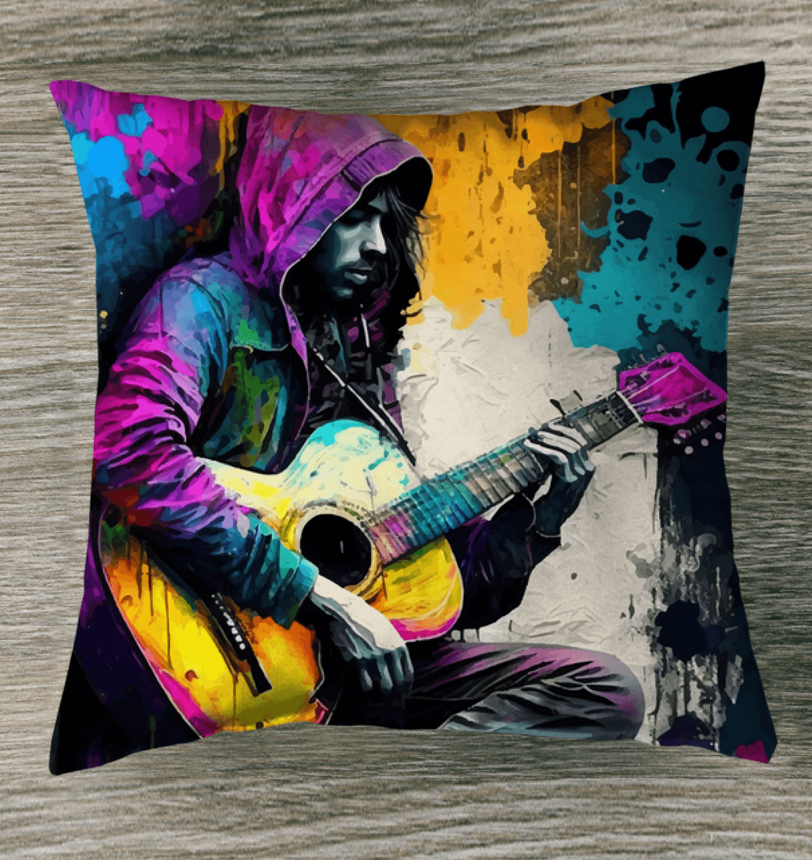 Ain't No Party Without Guitar Indoor Pillow - Beyond T-shirts