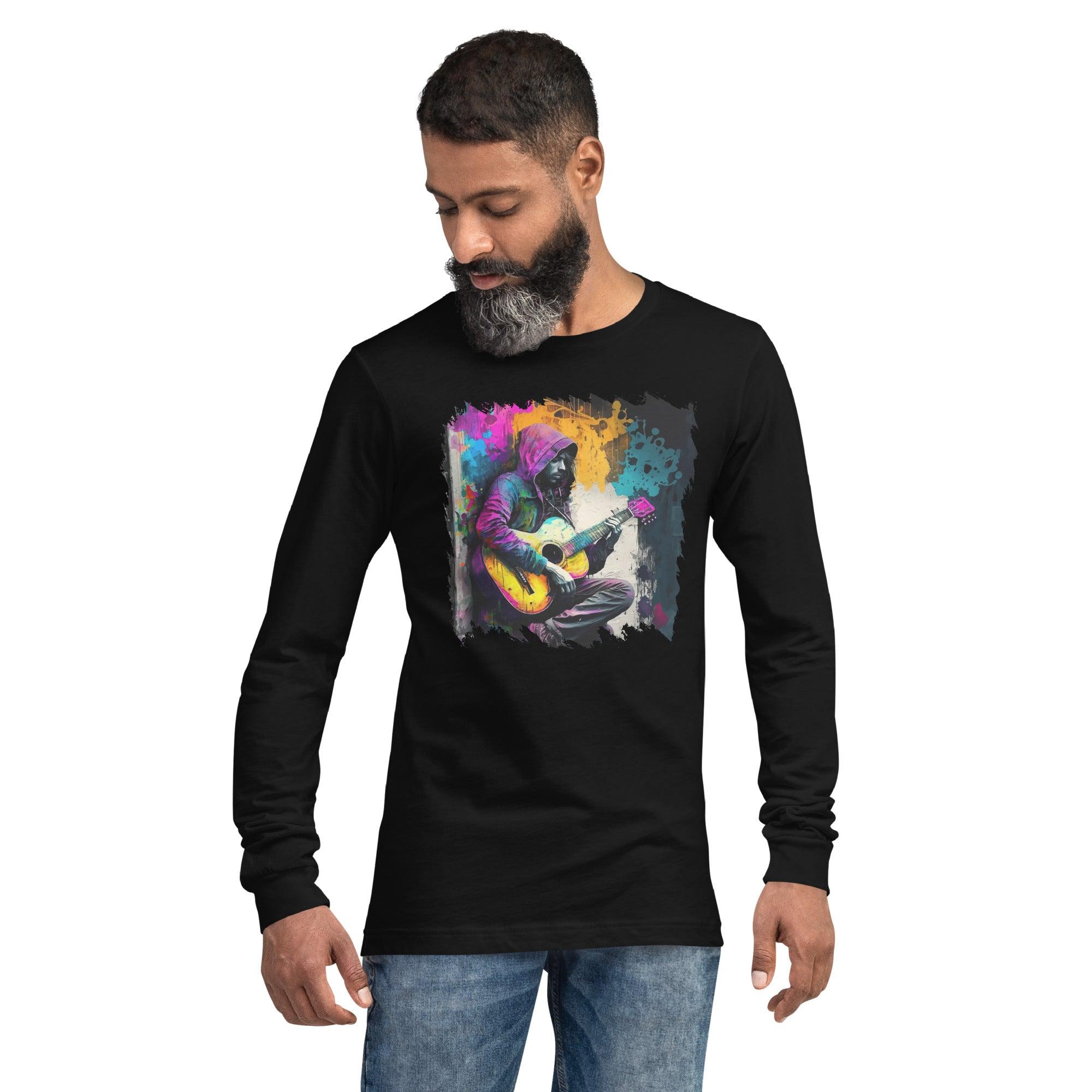 Ain't No Party Without Guitar Unisex Long Sleeve Tee - Beyond T-shirts