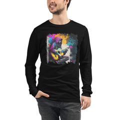 Ain't No Party Without Guitar Unisex Long Sleeve Tee - Beyond T-shirts