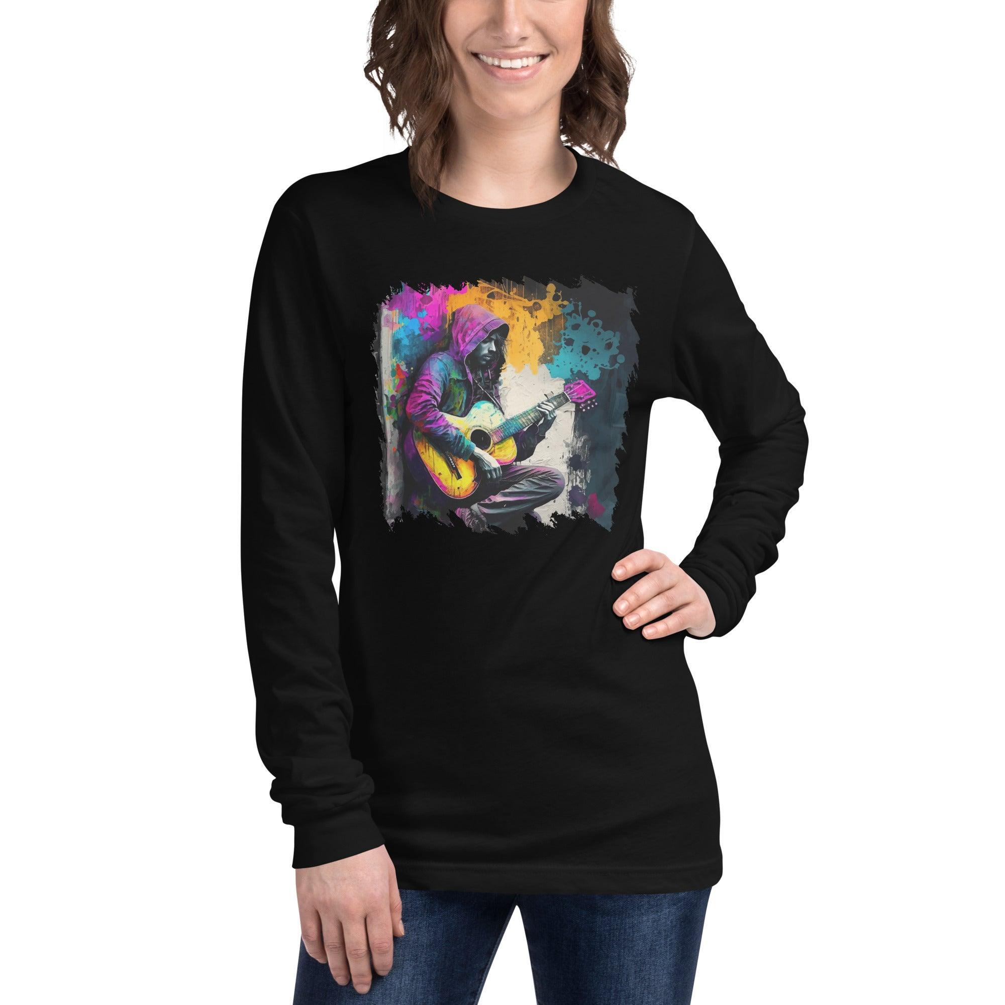 Ain't No Party Without Guitar Unisex Long Sleeve Tee - Beyond T-shirts