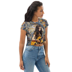 Dare to Be Different - Fashionable Crop Tee