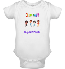 Anywhere You Go Baby Onesie | Club Baby - Beyond T-shirts