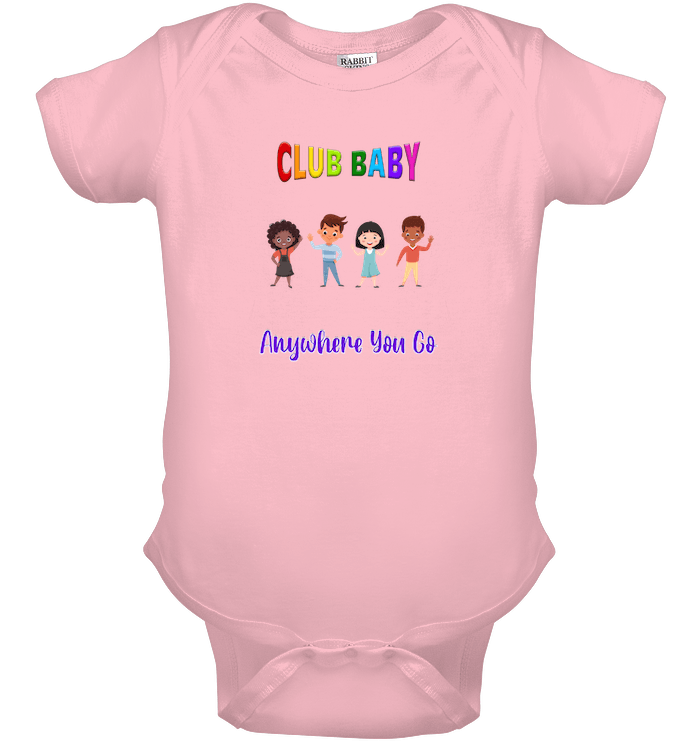 Anywhere You Go Baby Onesie | Club Baby - Beyond T-shirts