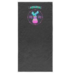 Aquarius Bath Towel | Zodiac Series 1 - Beyond T-shirts