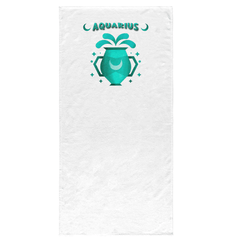 Aquarius Bath Towel | Zodiac Series 2 - Beyond T-shirts