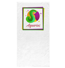 Aquarius Bath Towel | Zodiac Series 3 - Beyond T-shirts