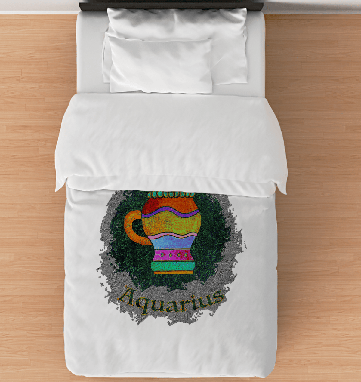Aquarius Comforter Twin | Zodiac Series 11 - Beyond T-shirts