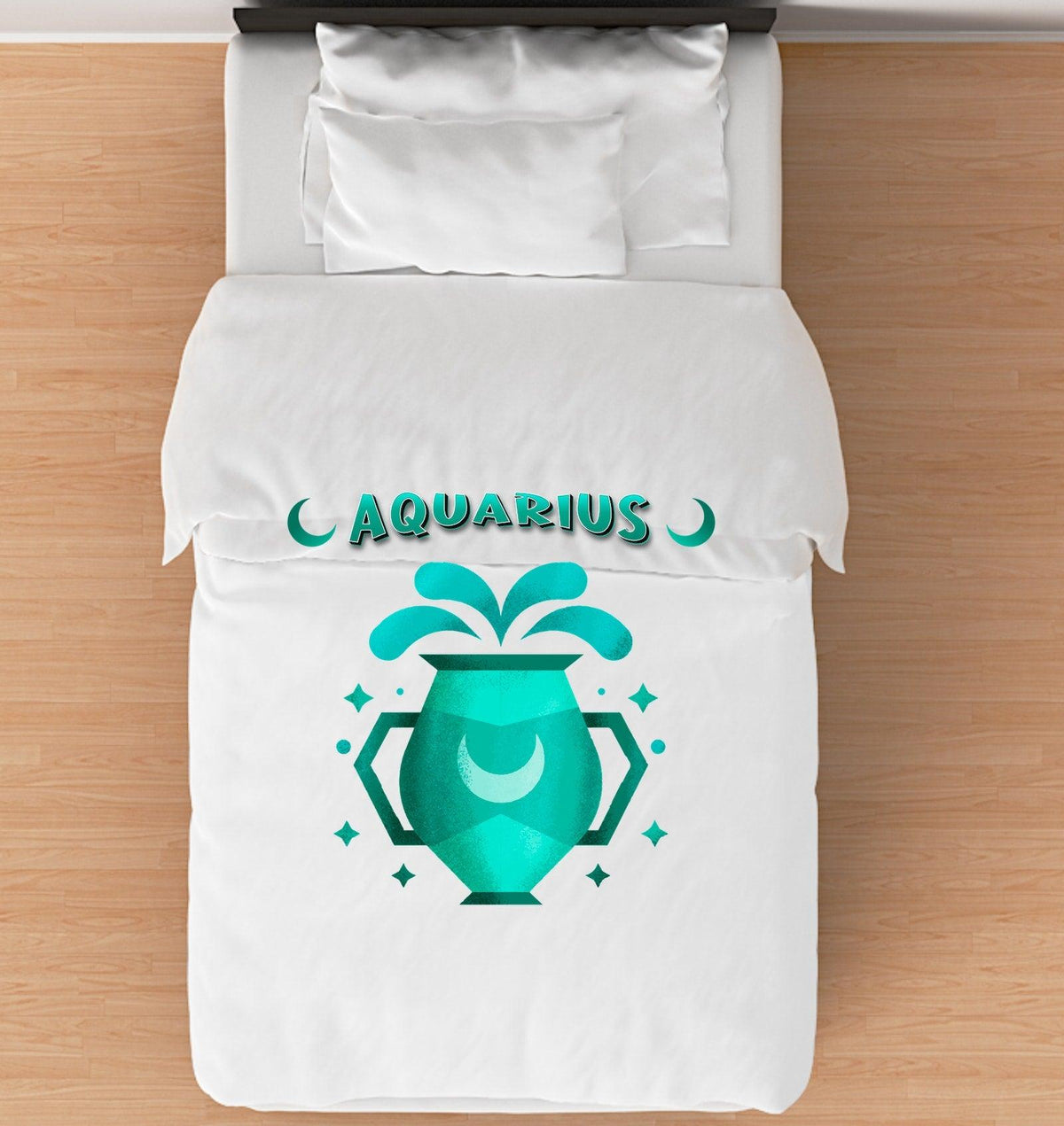 Aquarius Comforter Twin | Zodiac Series 2 - Beyond T-shirts