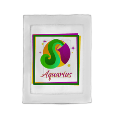 Aquarius Comforter Twin | Zodiac Series 3 - Beyond T-shirts