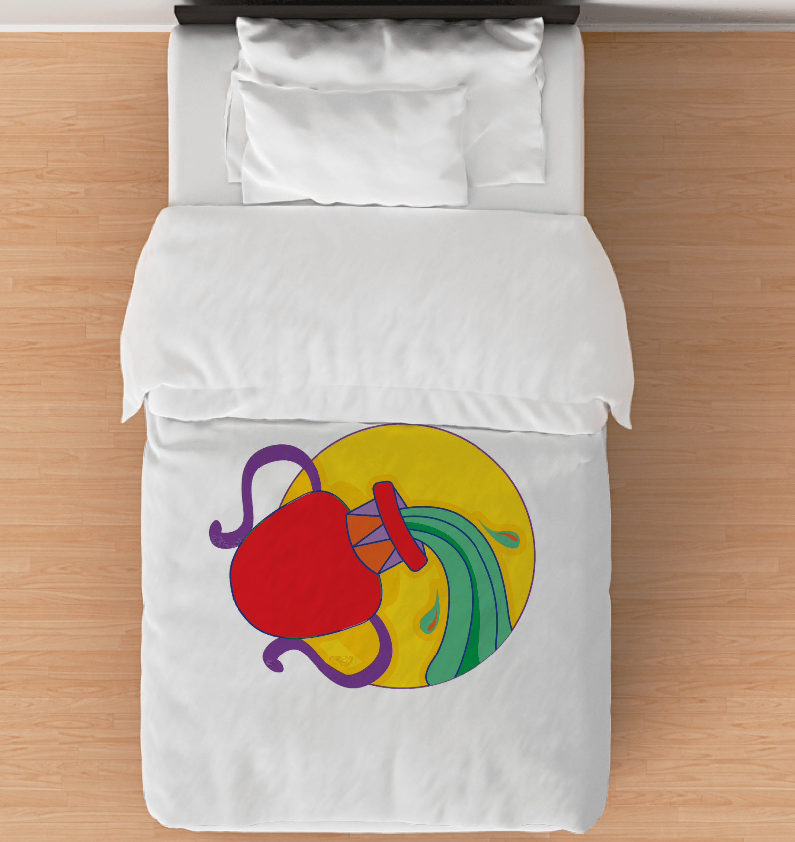 Aquarius Comforter Twin | Zodiac Series 5 - Beyond T-shirts