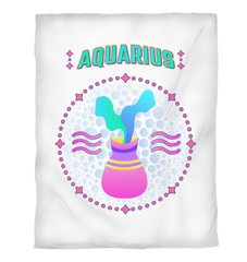 Aquarius Duvet Cover - Twin | Zodiac Series 1 - Beyond T-shirts