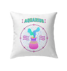 Aquarius Indoor Pillow | Zodiac Series 1 - Beyond T-shirts