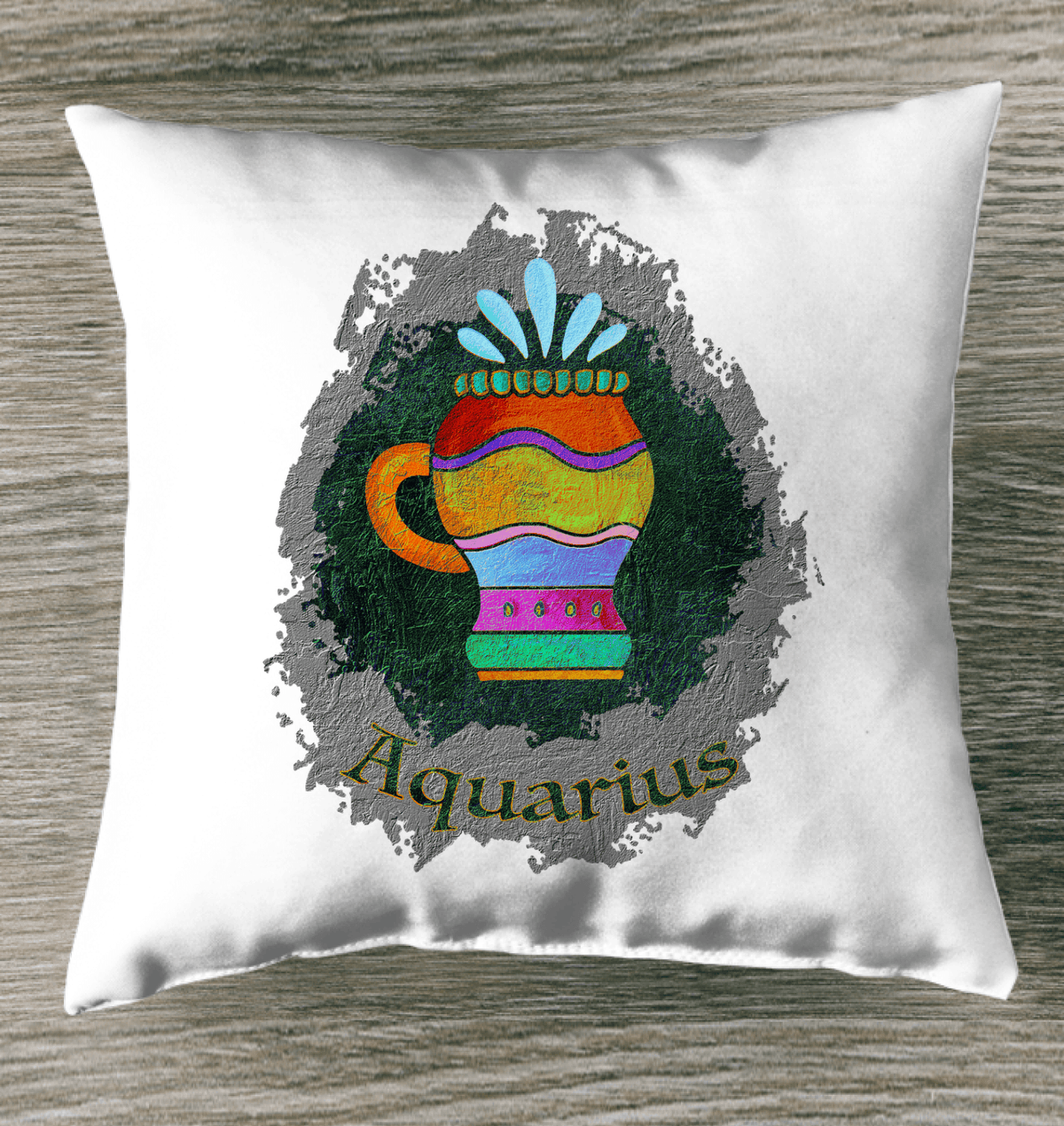 Aquarius Indoor Pillow | Zodiac Series 11 - Beyond T-shirts