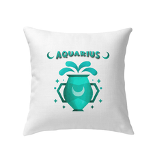 Aquarius Indoor Pillow | Zodiac Series 2 - Beyond T-shirts