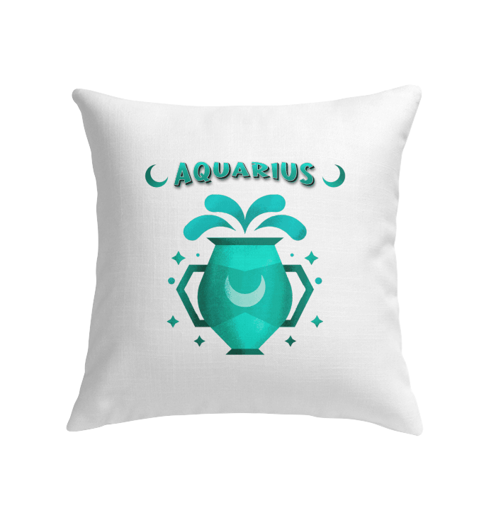 Aquarius Indoor Pillow | Zodiac Series 2 - Beyond T-shirts