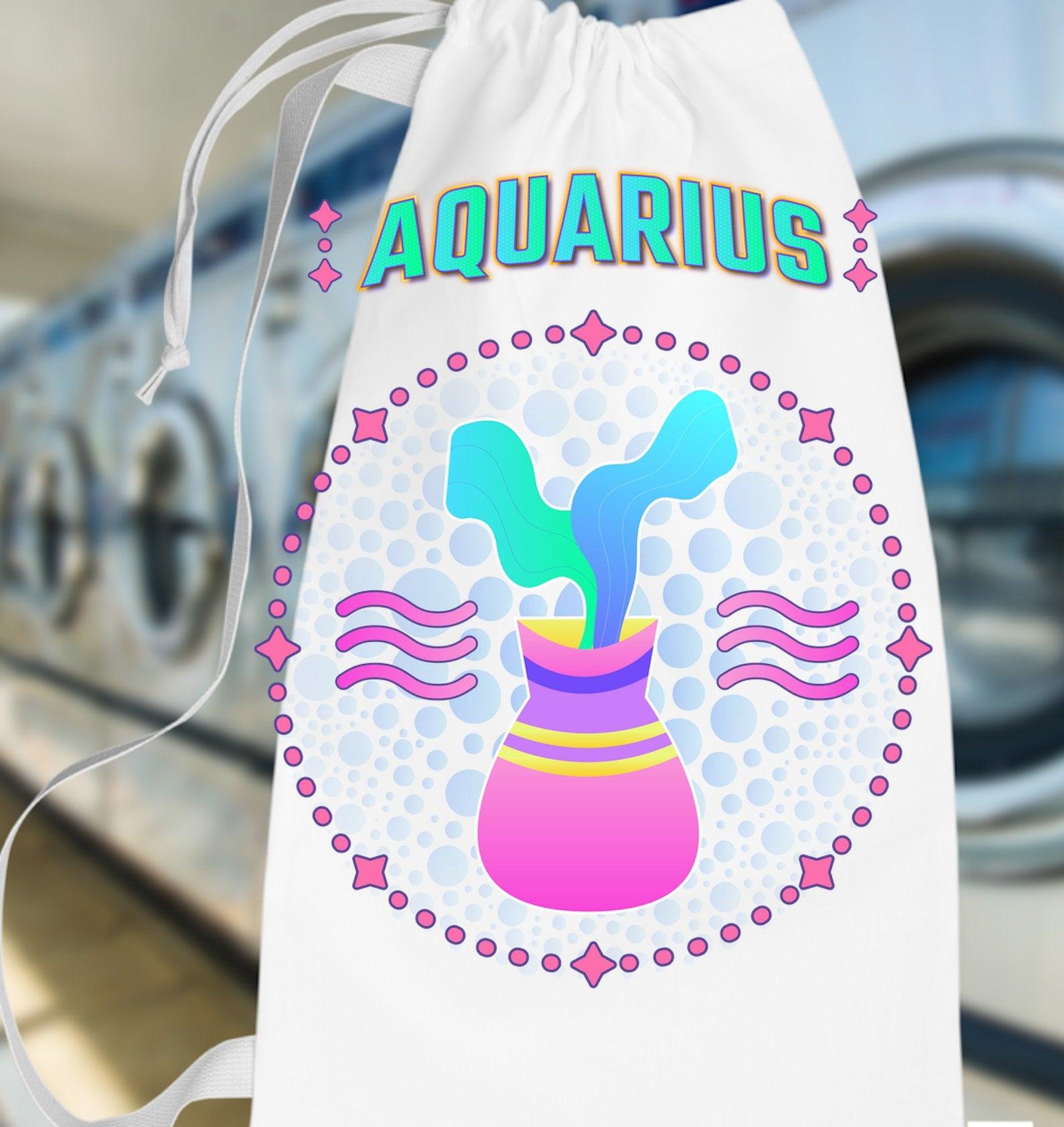 Aquarius Laundry Bag | Zodiac Series 1 - Beyond T-shirts