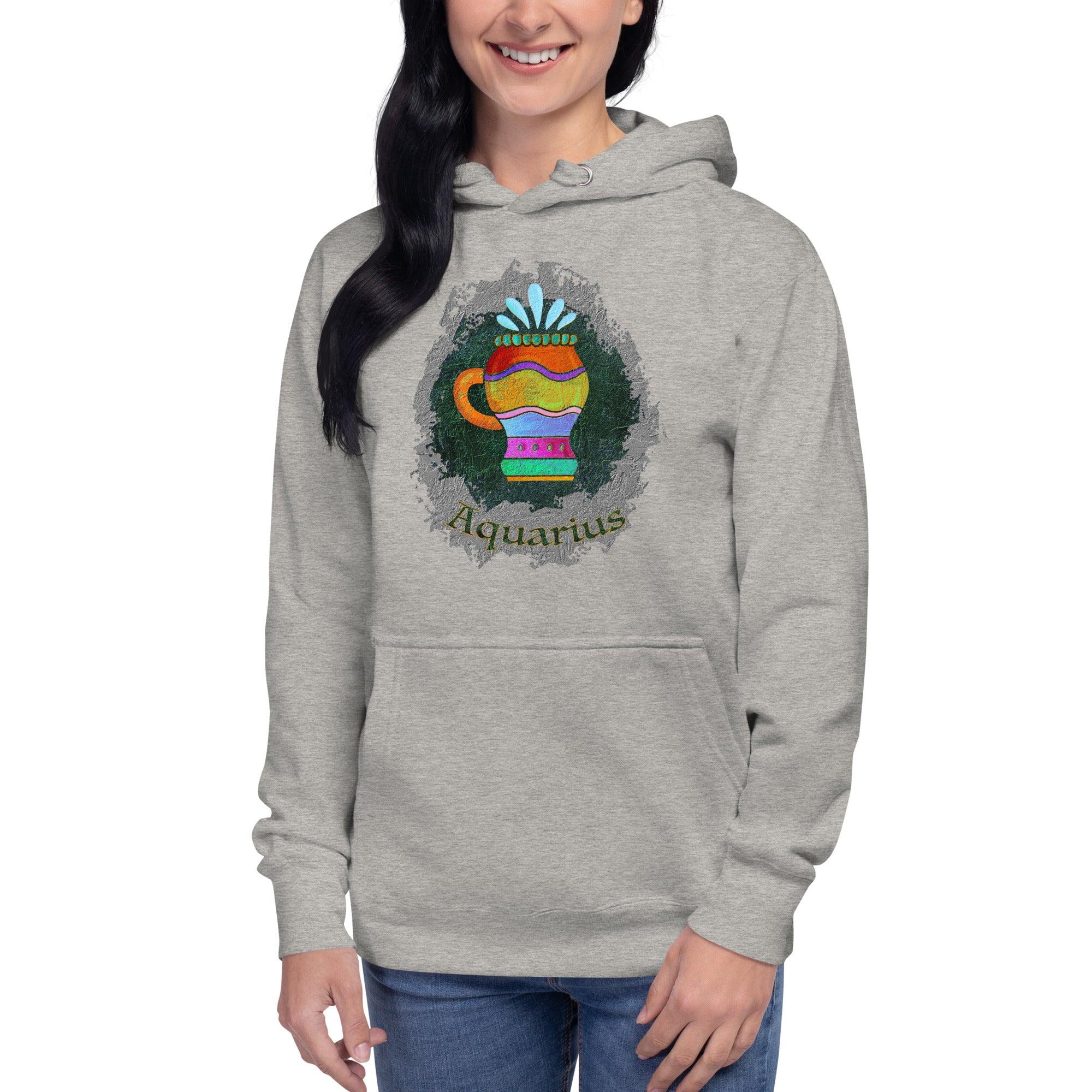 Aquarius Unisex Hoodie | Zodiac Series 11 - Beyond T-shirts