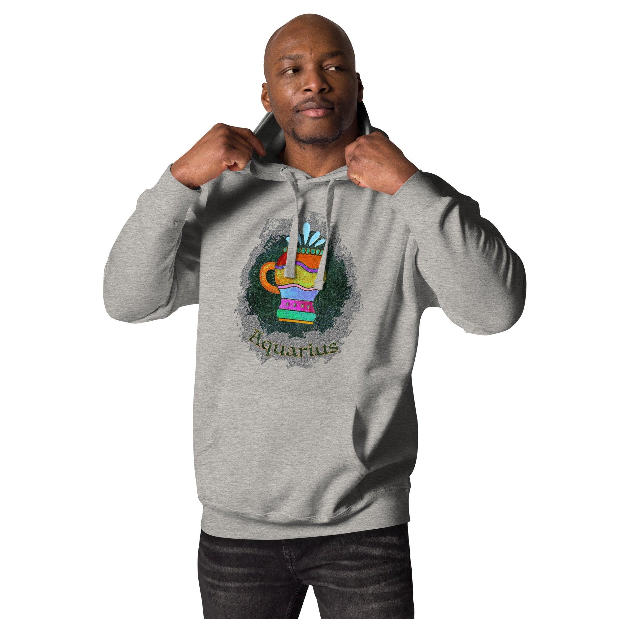 Aquarius Unisex Hoodie | Zodiac Series 11 - Beyond T-shirts