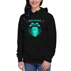 Aquarius Unisex Hoodie Zodiac Series 2 - Beyond T-shirts