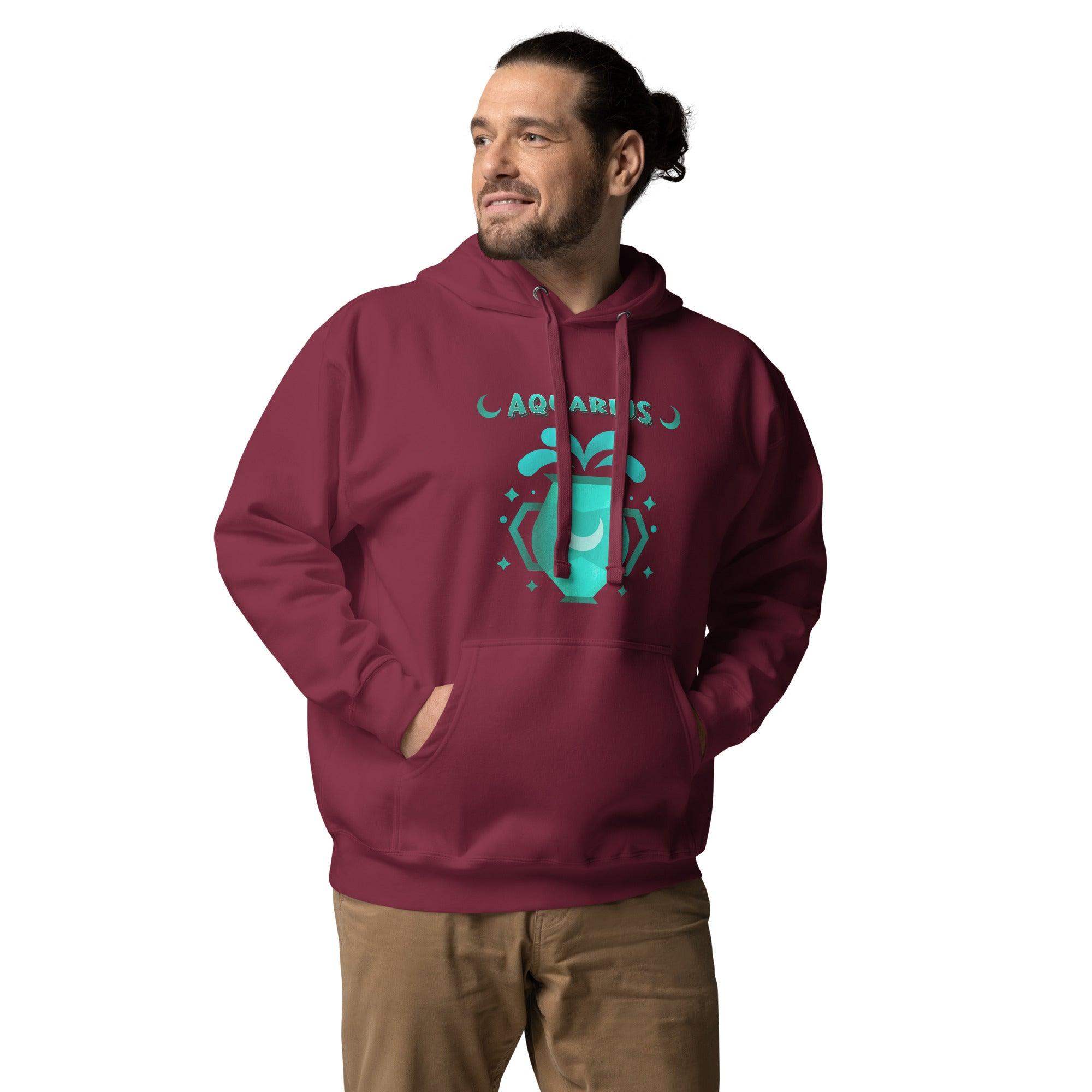 Aquarius Unisex Hoodie Zodiac Series 2 - Beyond T-shirts