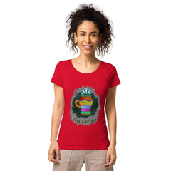 Aquarius Women’s Basic Organic T-shirt | Zodiac Series 11 - Beyond T-shirts