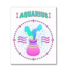 Aquarius Wrapped Canvas | Zodiac series 1 - Beyond T-shirts