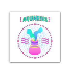 Aquarius Wrapped Canvas | Zodiac series 1 - Beyond T-shirts