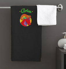 Aries Bath Towel | Zodiac Series 5 - Beyond T-shirts