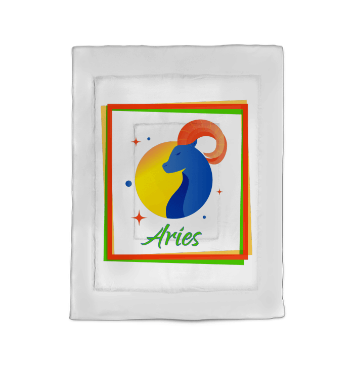 Aries Comforter Twin | Zodiac Series 3 - Beyond T-shirts