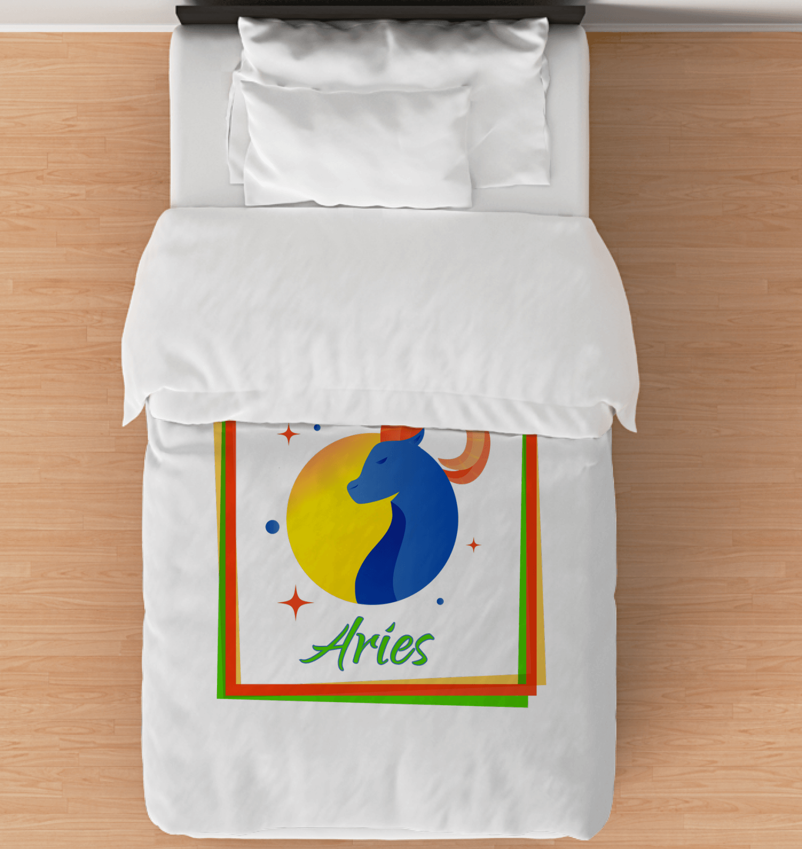 Aries Comforter Twin | Zodiac Series 3 - Beyond T-shirts