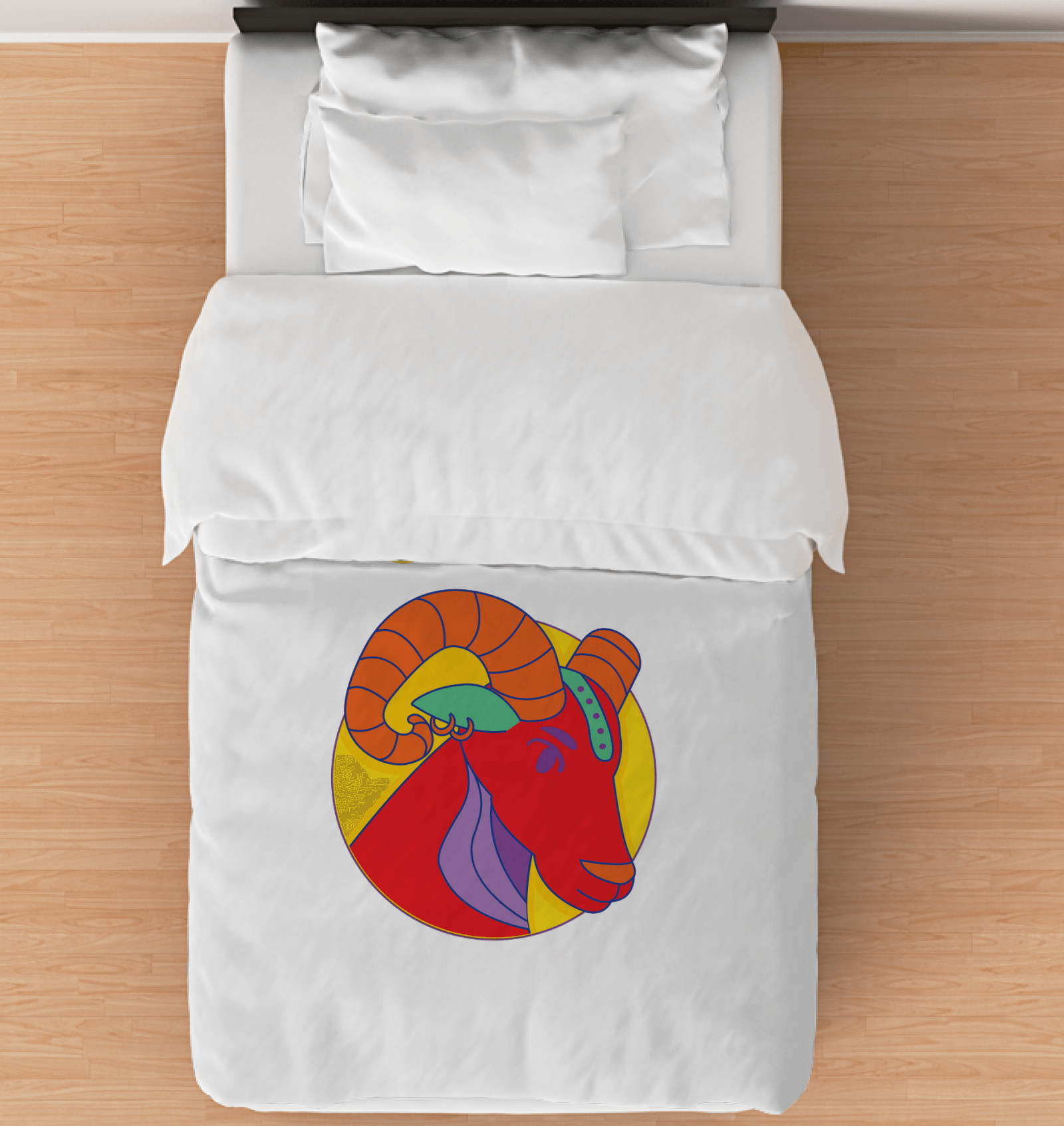Aries Comforter Twin | Zodiac Series 5 - Beyond T-shirts