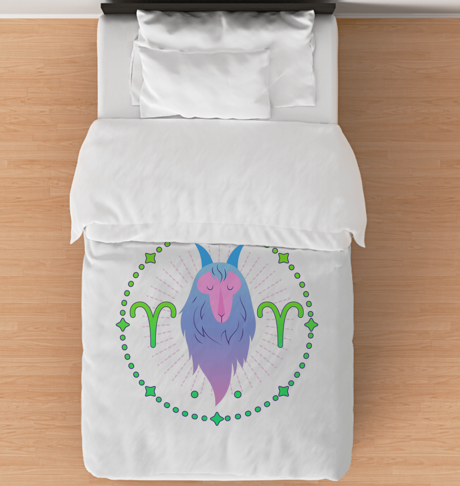 Aries Duvet Cover - Twin | Zodiac Series 1 - Beyond T-shirts