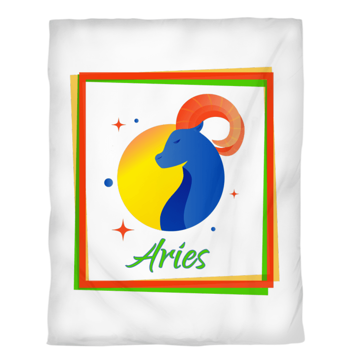 Aries Duvet Cover - Twin | Zodiac Series 3 - Beyond T-shirts